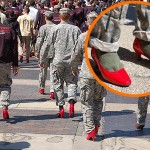 Американских спецназовцев заставили одеть женские туфли на шпильках