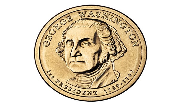Джордж_Вашингтон_Монета