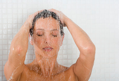 Woman-in-shower