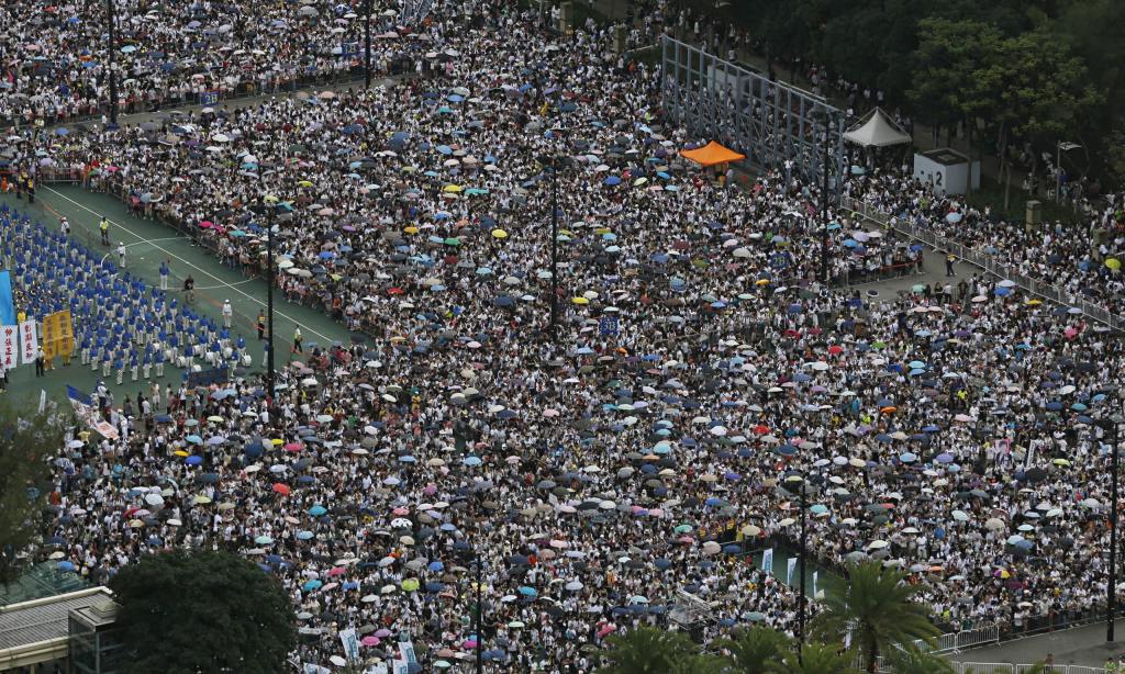 Hong Kong demo rally