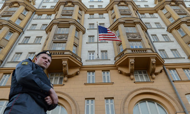 US embassy in Moscow