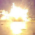 Крушение американской ракеты «Фалькон 9» (Видео)