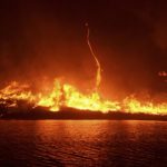 Огненный смерч в Калифорнии (Видео)