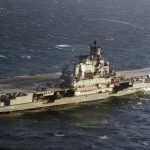 «Адмирал Кузнецов» идёт через Ла-Манш (ВИДЕО)
